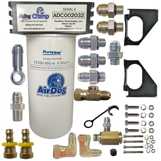 AirDog Champ High Pressure Fuel Air Separator For Cummins ISX15 & X15 Engines