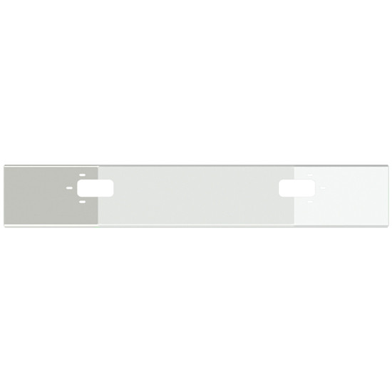 18 Inch Chrome Break Back Open End Bumper W/ Tow Holes For Mack CL 1994-2003