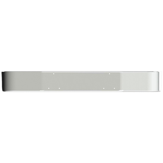 Valley Chrome 16 Inch Chrome Set Back Axle Bumper W/ Tow & Light Options For Peterbilt 385 SBA