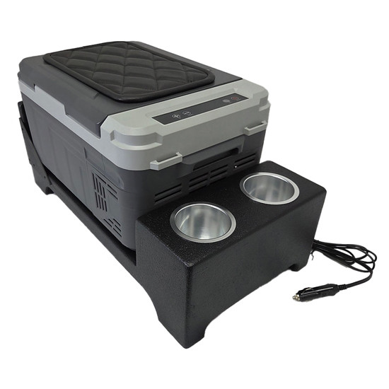 Refrigerator- Freezer Center Console W/ Dual Cup Holders- Length options For Day Cab