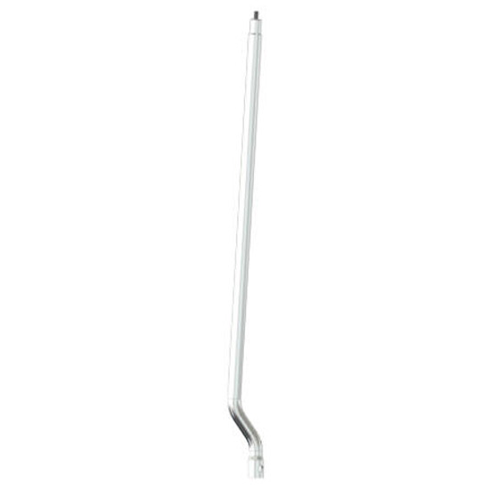 Turnpike Truck Trim 48 Inch Polished SS Big Tube Double Bend Shifter Stick, 1.5 Inch Diameter For Kenworth W900L