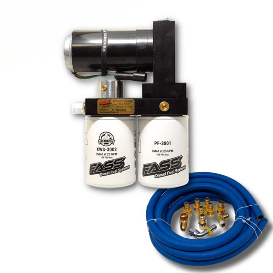 FASS Signature Series Fuel System- 180 F, 140 GPH, 45 PSI For Dodge Ram 2500/3500 Cummins 5.9L 1994-1998