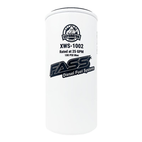 FASS Extreme Water Separator Filter W/ 2 Micron Absolute Filtration Rating