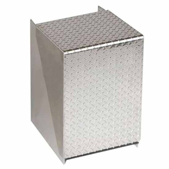 Merritt Aluminum 16.43 X 20.25 X 25.25 Inch 4 Battery Box With Top Deck & Without Step
