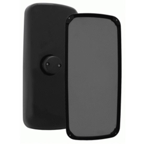 BESTfit 8 X 17 Inch Plastic Aero Mirror Head In Black Or Chrome For International & Freightliner