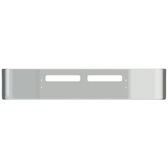 Stainless 20 Inch Bumper W/ Hook Holes For Set Back Axle For Volvo VNL Gen I SBA