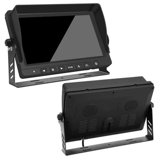 9 Inch LCD Backup Camera Monitor With Dash Mount And Remote