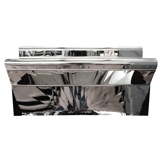CSM Sunburst Stainless Steel Battery Box Cover For Kenworth W900