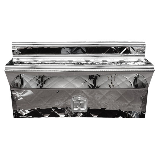 CSM Quilted Stainless Steel Tool Box Cover For Kenworth W900