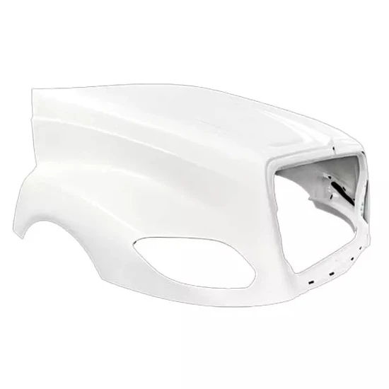 Fiberglass Hood W/ 52.5 Inch Centerline & Fenders For International LT