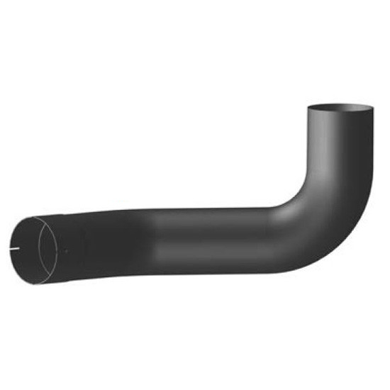 Kenworth T600, T800, W900 5 Inch ID / OD Chrome Exhaust Elbow, Driver Side by BESTfit Replaces M66-1216CP
