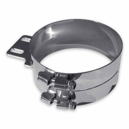 Stainless Steel Exhaust Clamp For Peterbilt 2006 & Earlier, 389 Glider 2008-2024