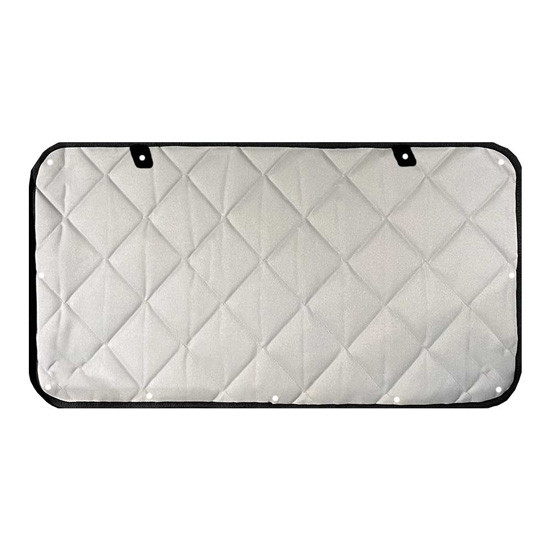 Robert James ZenEclipse Gray Lower Bunk Window Cover - Driver Side For Peterbilt W/ 63 Inch Sleeper