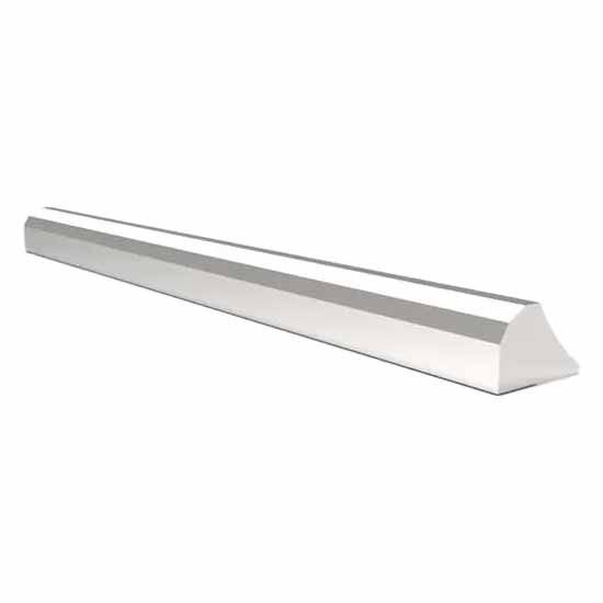 Turnpike Truck Trim Fuel Tank Fairing 73 Inch Mirror Finish Stainless Steel Style One - Pair For Kenworth T800 & W900