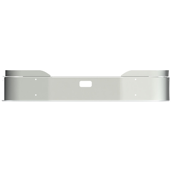 VC 18 Inch Stainless Steel Bumper W/ Mounting Holes & Radar Cut Out For Kenworth T680