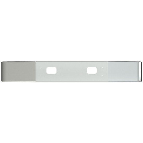 VC 16 Inch Stainless Steel SBA Bumper W/ Mounting & Tow/Hitch Holes For Volvo WG SBA