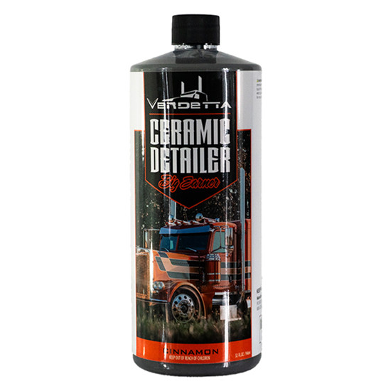 Vendetta Big Earner Quick Spray Detailer W/ Ceramic Coat Leather Scent