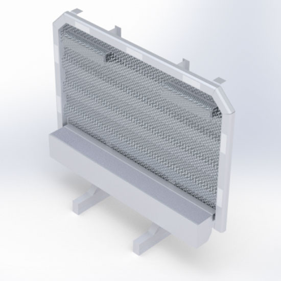 Aluminum Cab Rack W/ Full Tray 80 X 68 Inch