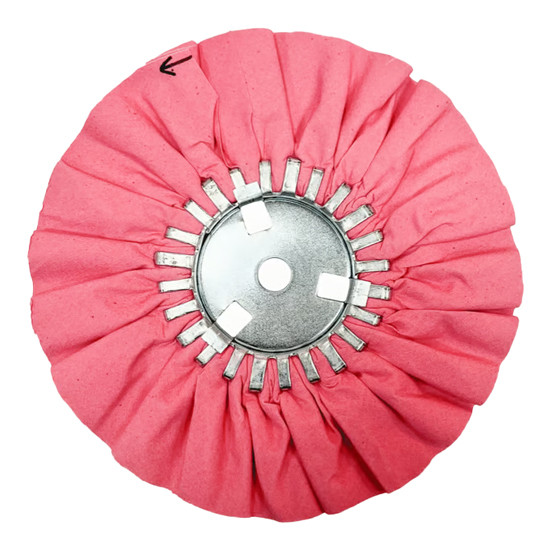 9 X 3 X 5/8 Inch Airway Buffing Wheel - Pink Treat