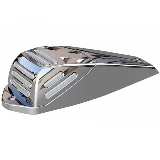 34 Diode Chrome Flatline Amber LED Square Cab Light Assembly W/ Clear Lens