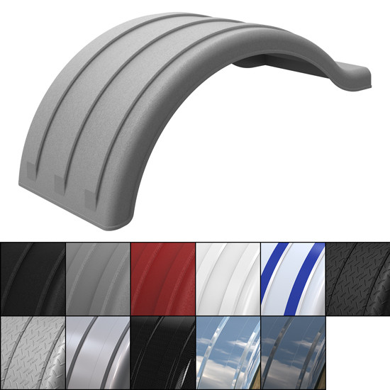 Minimizer Poly Double Deuce Fender For 22.5 Inch Or 24.5 Inch Dual Tires
