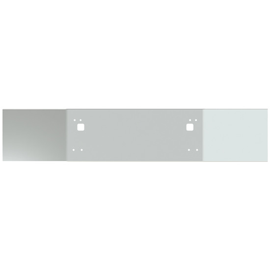 VC 16 Inch Chrome SBA Bumper W/ Mounting & Standard Step Holes For Kenworth T800