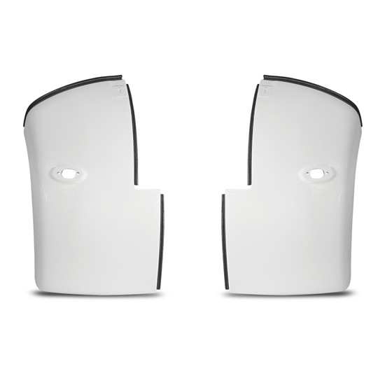 Fiberglass Fender Extension Driver/Passenger Side Option For Peterbilt 108 BBC