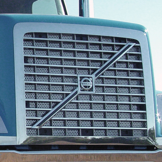 Roadworks Stainless Steel Grille Insert W/ Punch Hole Options For Volvo VT880