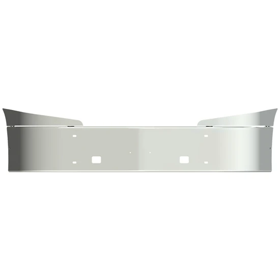 VC 18 Inch Chrome Bumper W/ Cutout & Light Options For International LT625