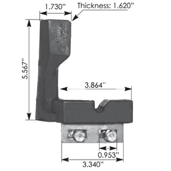 Hood Latch Hook Replaces A17-12759-000 For Freightliner Driver Side