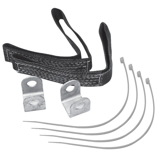 18.375 Inch Shock Strap Kit - 15.87 Inch Travel Limit For Hendrickson