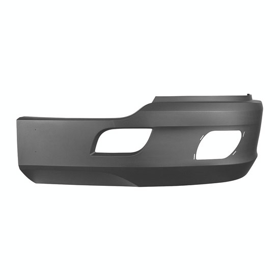 Black Plastic Bumper Cover 50.125 Inch Width Driver/Passenger Side For Kenworth T680