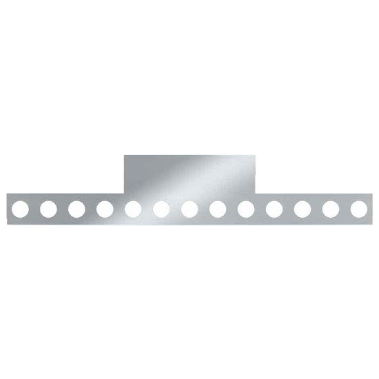 304 Stainless Steel Reverse T-Bar Panel W/ Light Hole Options