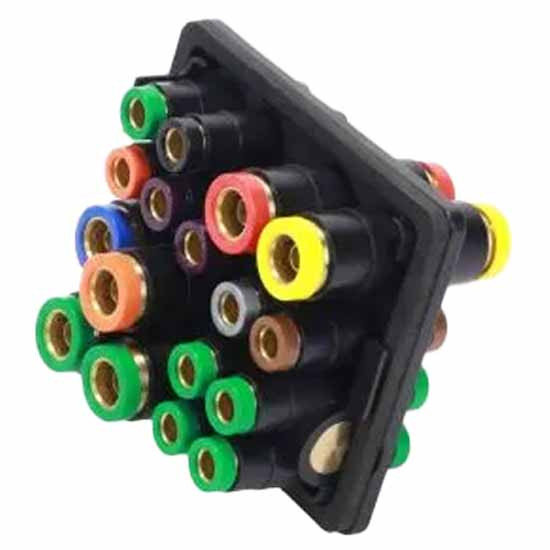 Cab Air Manifold W/ 16 Ports On Side 1 & 17 Ports On Side 2 Replaces 170.1023, G58-6032-001 For Peterbilt W/ MX 12.9L Engines