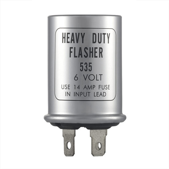 Turn Signal Flasher 3 Terminal 6V 535 Type