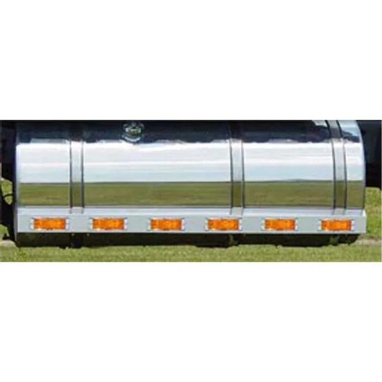 Roadworks Stainless Steel Blank Fuel Tank Fairing For International W/ 52.5 Inch Fuel Tank