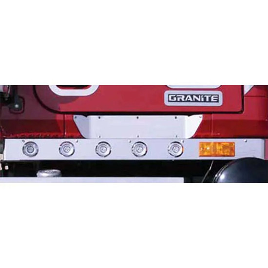 Roadworks Stainless Steel Cab Panel With Heater Plug & Light Options For Mack GU713