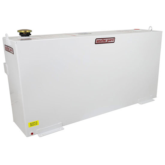 Weather Guard 75 Gallon Diesel & Hydraulic Fluid Transfer Tank Column Black/White Option For Light Duty Trucks