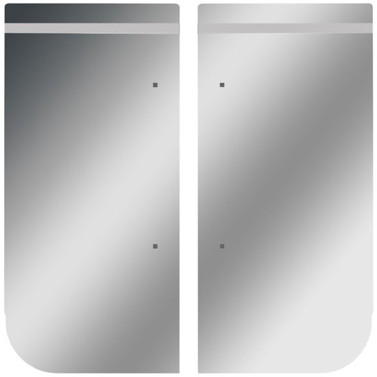 Stainless Steel Blank Cowl Panels For Kenworth W900