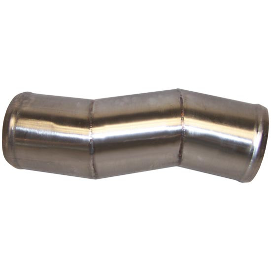 BESTfit 4 Inch Diameter Stainless Steel Charge Air Cooler Pipe For Peterbilt W/ C15, Acert, 3406E Engine - Driver Side