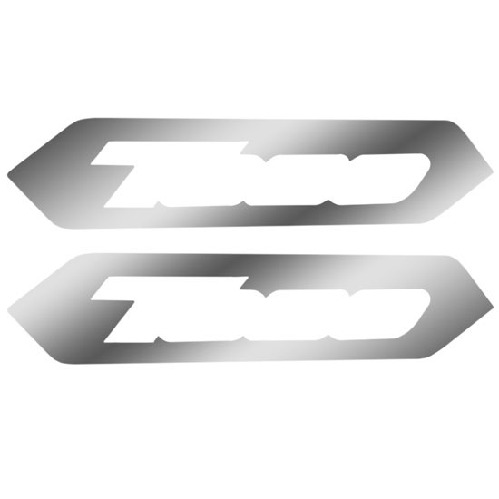 Stainless Steel Pointed Door Logo Trim For Kenworth T680 & T880