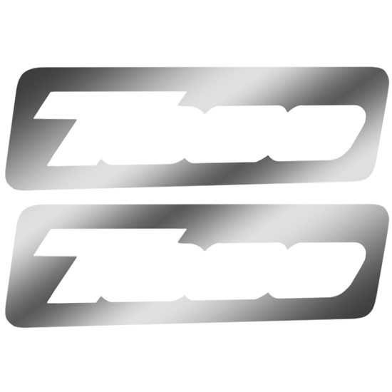 Stainless Steel Squared Door Logo Trim For Kenworth T680 & T880