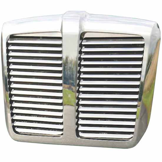 Stainless Steel Louvered Grille Insert With 30 Bars For Kenworth T680