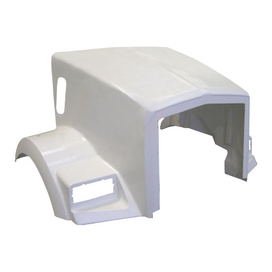 BESTfit Fiberglass Short Hood W/ 53 Inch Centerline For Kenworth T800 Aerocab Replaces K146-1329