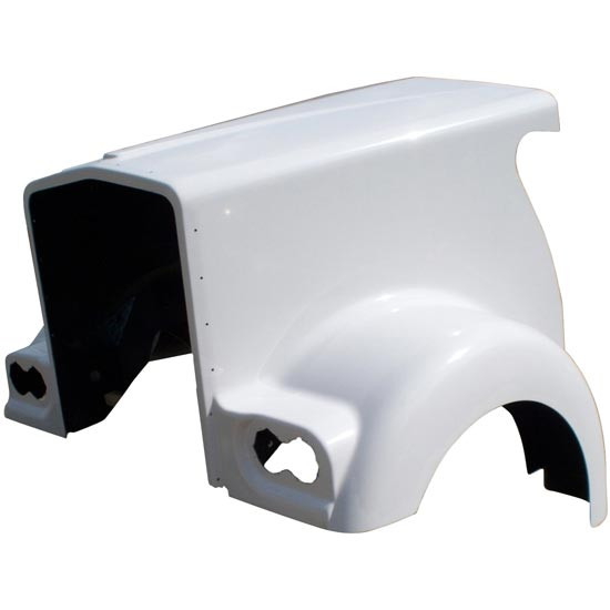 Jones Performance Truk-Rods Fiberglass Hood W/ 70.75 Inch Centerline & Fenders For Kenworth W900L Replaces K46-1138, K146-1135, L29-1007