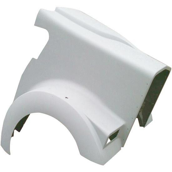 Jones Performance Raptor Cowl Fiberglass Hood W/ 66 Inch Centerline & Fenders For Kenworth W900L 127 BBC Replaces L29-1003-010002, L29-1017-010002, L29-1018, L29-1113