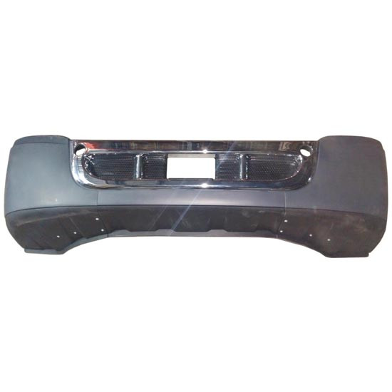 Freightliner Cascadia 113 & 125 Poly Bumper OEM Style W/ Chrome Center Trim By BESTfit