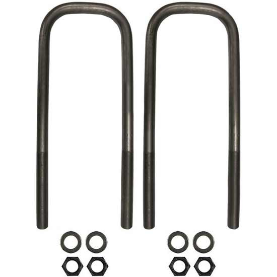 U-Bolt Kit 7/8 X 5.25 X 15.5 Inch Replaces 11-23583-001 & 681-325-03-25 For Freightliner FAS II Suspension