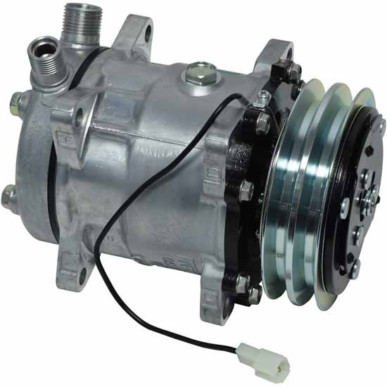 BESTfit A/C Compressor With Sanden Style SD5H11 Ear Mount For Freightliner Sprinter Van 2007-2009