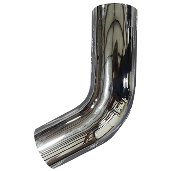 Peterbilt 379  5 Inch OD OD 58 Degree Economy Chrome Exhaust Elbow by BESTfit Replaces 14-13056C